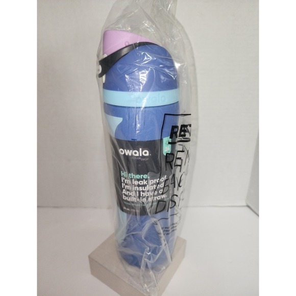 Brand new Owala Disney Stitch 24 oz water bottle FreeSip Spout SHIPS TODAY - Picture 3 of 4